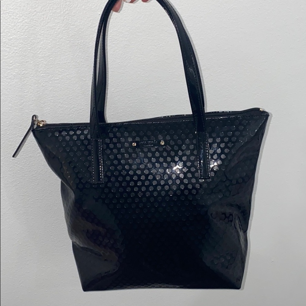 KATE SPADE NY Jeralyn Beale Glossy Tote Bag